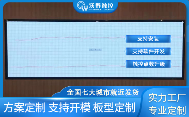 北京某企業(yè)會(huì)議室4米×1.2米LED觸摸